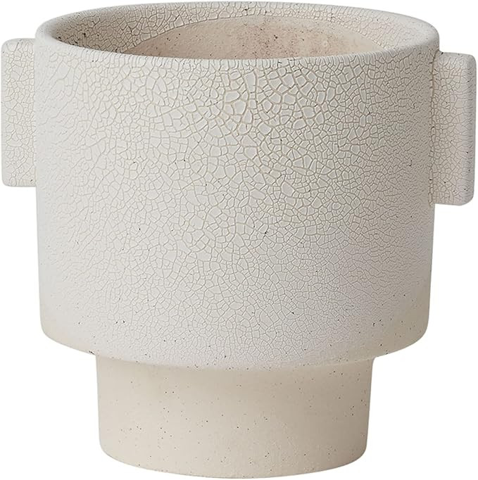 Milton Ceramic Pot for Plant and Flowers | Cream Ceramic Pot Decor for Home or Office l Indoor an... | Amazon (US)