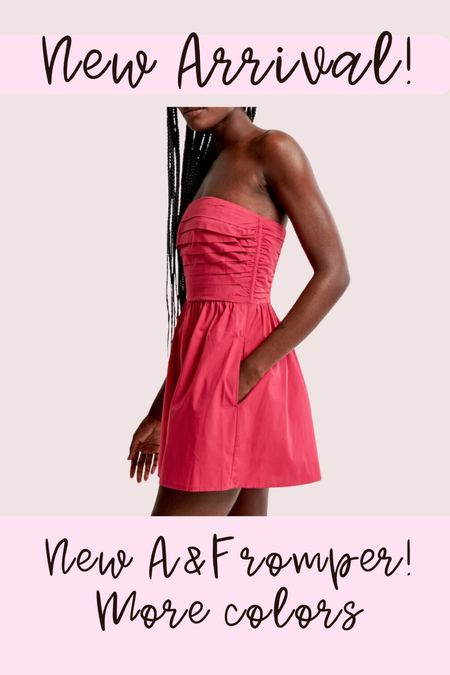 Abercrombie romper, A&F romper, spring rompers, summer rompers 

#LTKtravel #LTKstyletip #LTKunder100