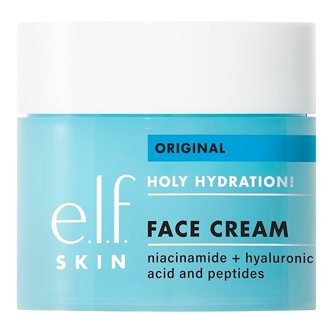 e.l.f. SKIN Holy Hydration! Face Cream, Moisturizer For Nourishing & Plumping Skin, Infused With ... | Amazon (US)