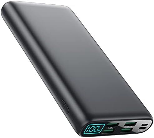 Portable Charger 38800mAh,LCD Display Power Bank,4 USB Outputs Battery Pack Backup, Dual Input US... | Amazon (US)