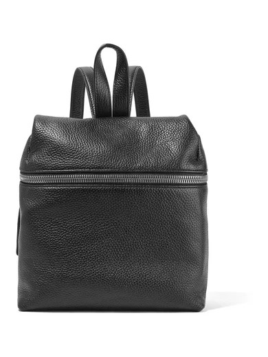 KARA - Small Textured-leather Backpack - Black | NET-A-PORTER (US)