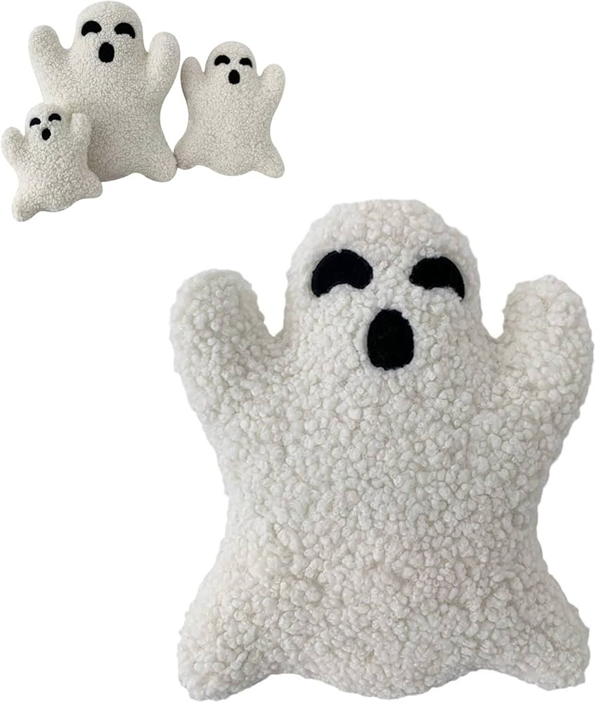 TOKZON Ghost Pillow Halloween, Halloween Throw Pillows Decorative Spooky Pillows, Cute Ghost Plus... | Amazon (US)