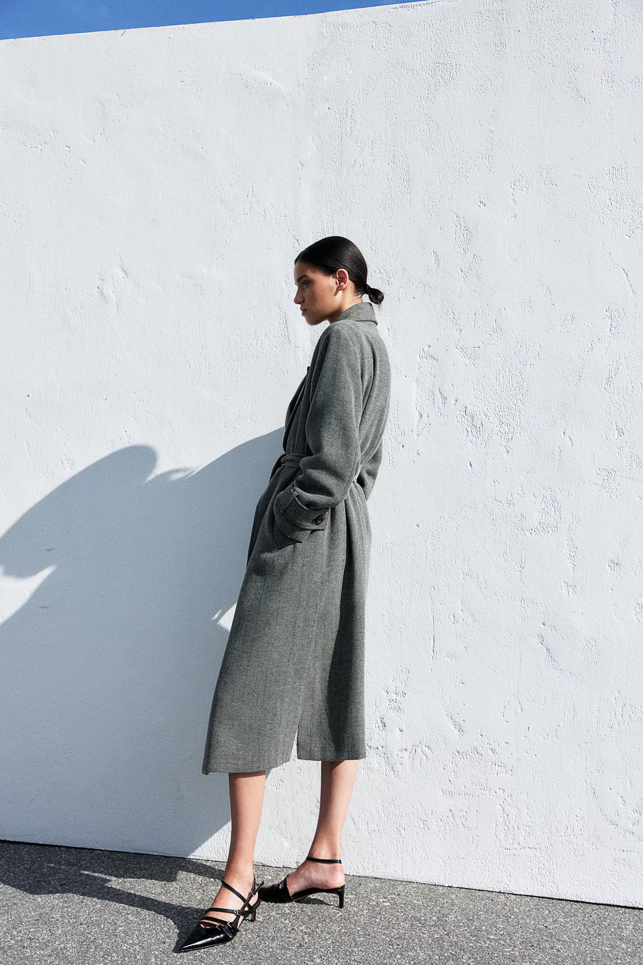 Zweireihiger Mantel | H&M (DE, AT, CH, NL, FI)