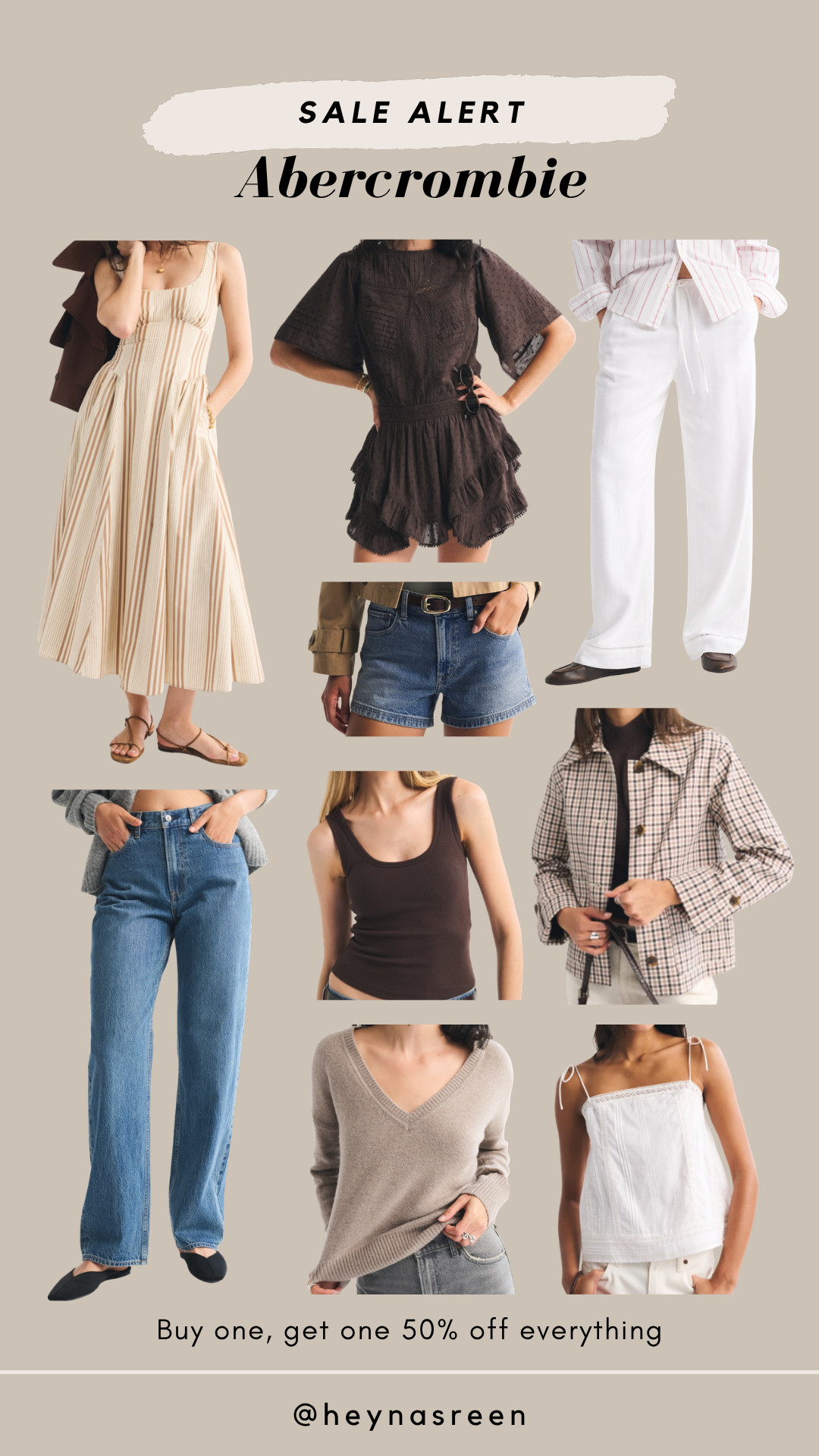 Buy one, get one 50% off at Abercrombie! Here are all my spring favorites & new arrivals I'm loving. 

 

#LTKSaleAlert