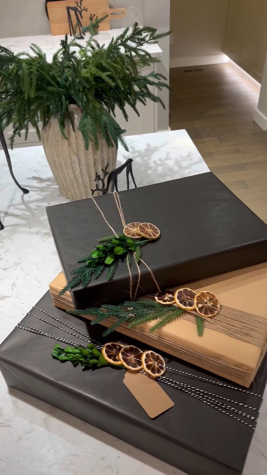 Tired of wrapping paper curling up and tape rolling everywhere? Problem solved! 😆🎉 With the wrapping paper cutter, you can now glide through and cut straight lines without scissors, saving your wrists and hands from fatigue! 🥳 Plus, the wrapping paper clamps attach to your table or countertop, holding your tape on both sides—no more need for pre-cut tape strips! 🎉

#LTKHoliday #LTKVideo #LTKGiftGuide