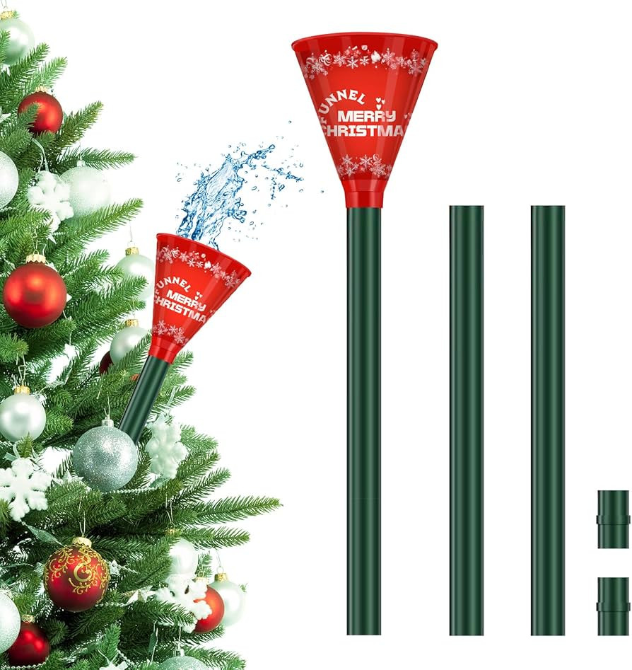 Christmas Tree Watering Funnel - 39 Inch Funnel, Reusable Design, Makes Watering Your Live Tree a... | Amazon (US)