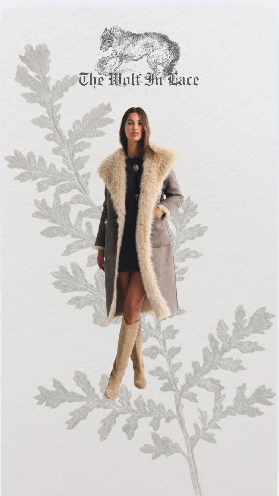 This jacket is almost IDENTICAL to my big jacket that I thrifted years ago, and some of you have asked about it, so here is something SO SO SIMILAR! #jacket #winter