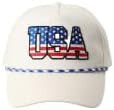 5 Panels Vintage Style Adjustable Headwear with Braid Rope Trucker Hat for Men and Women | Amazon (US)