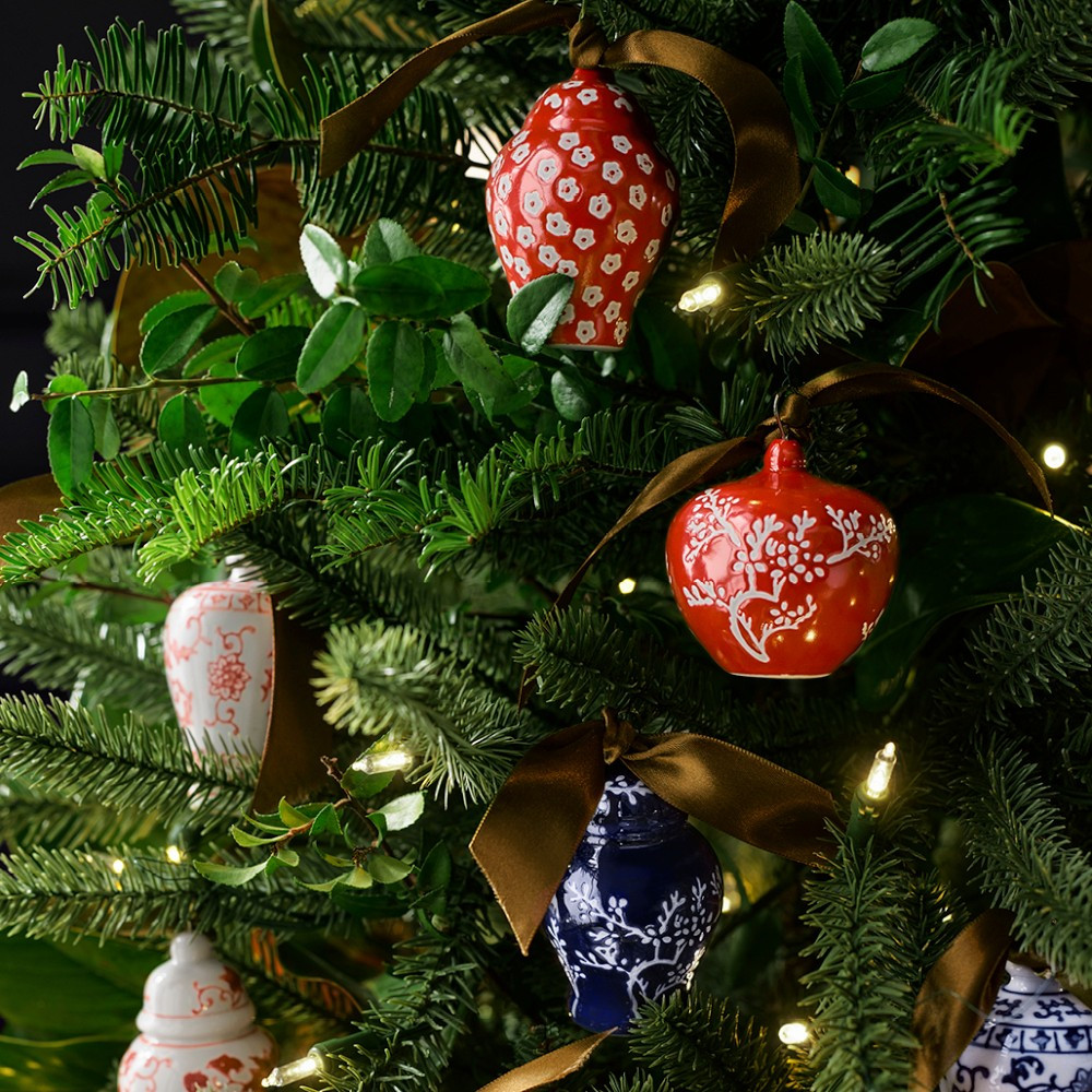 Mini Ginger Jar Ornaments, Set of 6 | Williams-Sonoma