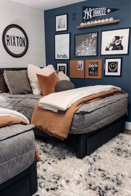 Linking my boys rug and other bedroom items. The zip up bedding linked is not the exact style my boys have. My boys have The Franklin style from Beddy’s but I linked the only linkable option I could here. :) Use code MYHOUSE on Beddy’s website to take 20% off! 


#LTKhome