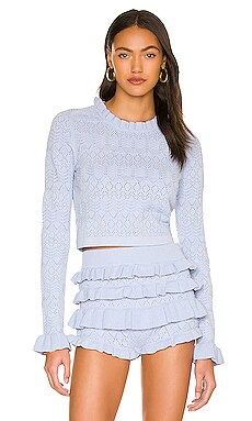 Tularosa Lana Sweater in Sky Blue from Revolve.com | Revolve Clothing (Global)