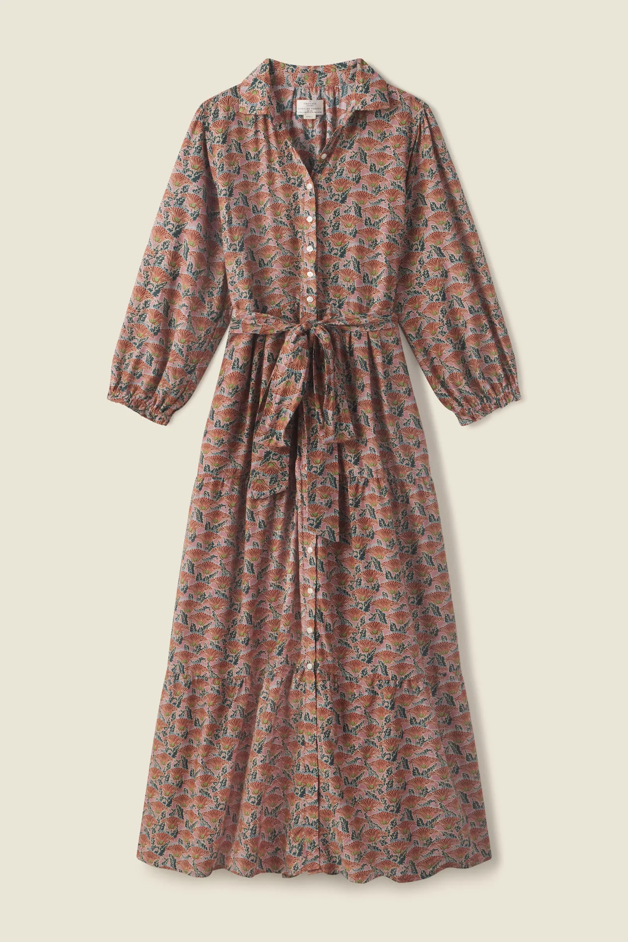 Martina Dress Fan Flower | TROVATA