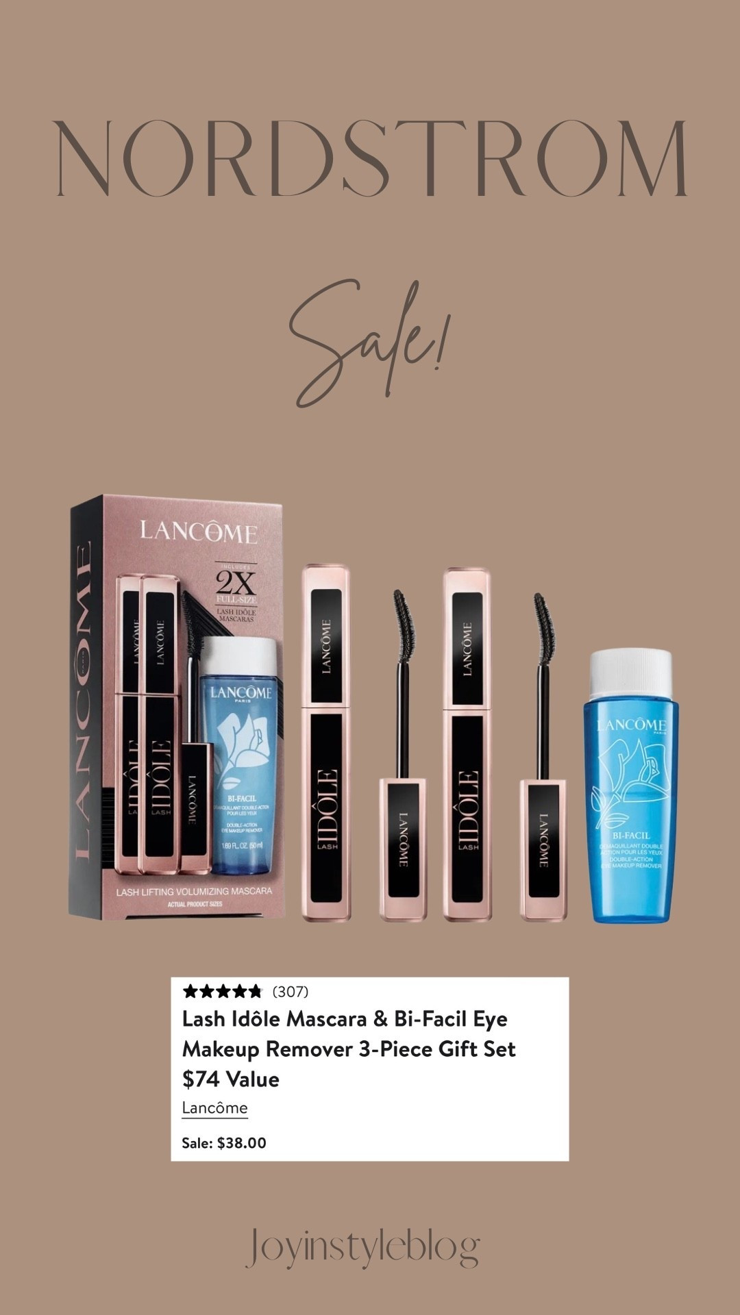 Nordstrom sale✨ / Lancôme Lash Idôle Mascara & Bi-Facil Eye Makeup Remover 3-Piece Gift Set $74 Value

#LTKSaleAlert #LTKBeauty #LTKTravel