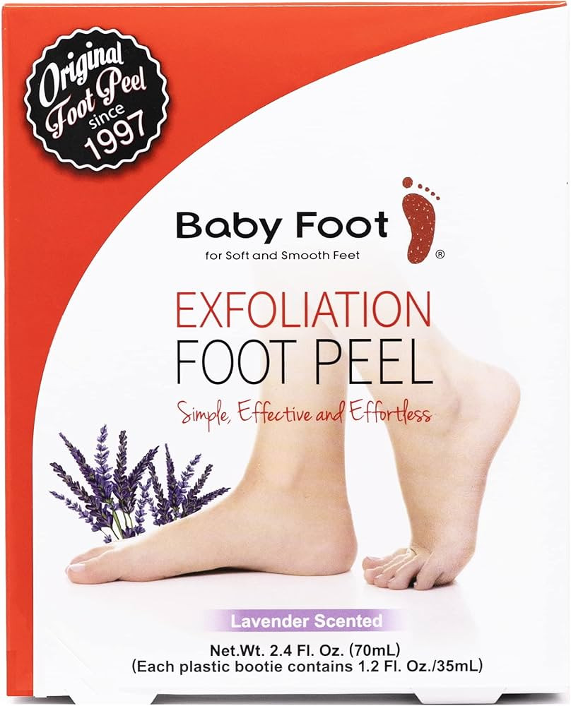 Foot Peel Mask - Baby Foot Original Exfoliant Foot Peel - Repair Rough Dry Cracked Feet and remov... | Amazon (US)