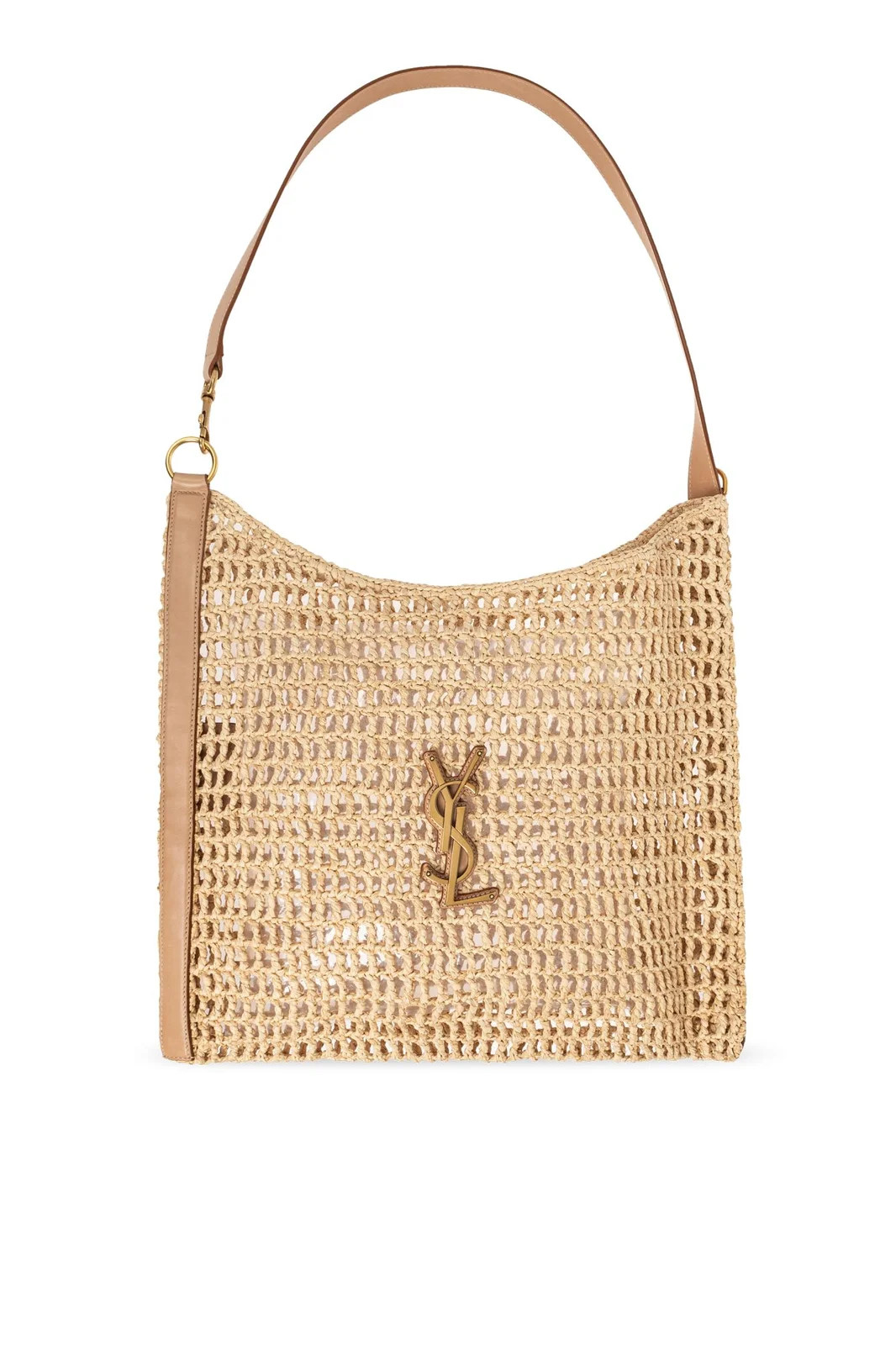 Saint Laurent Oxalis Logo Plaque Shopping Bag | Cettire Global