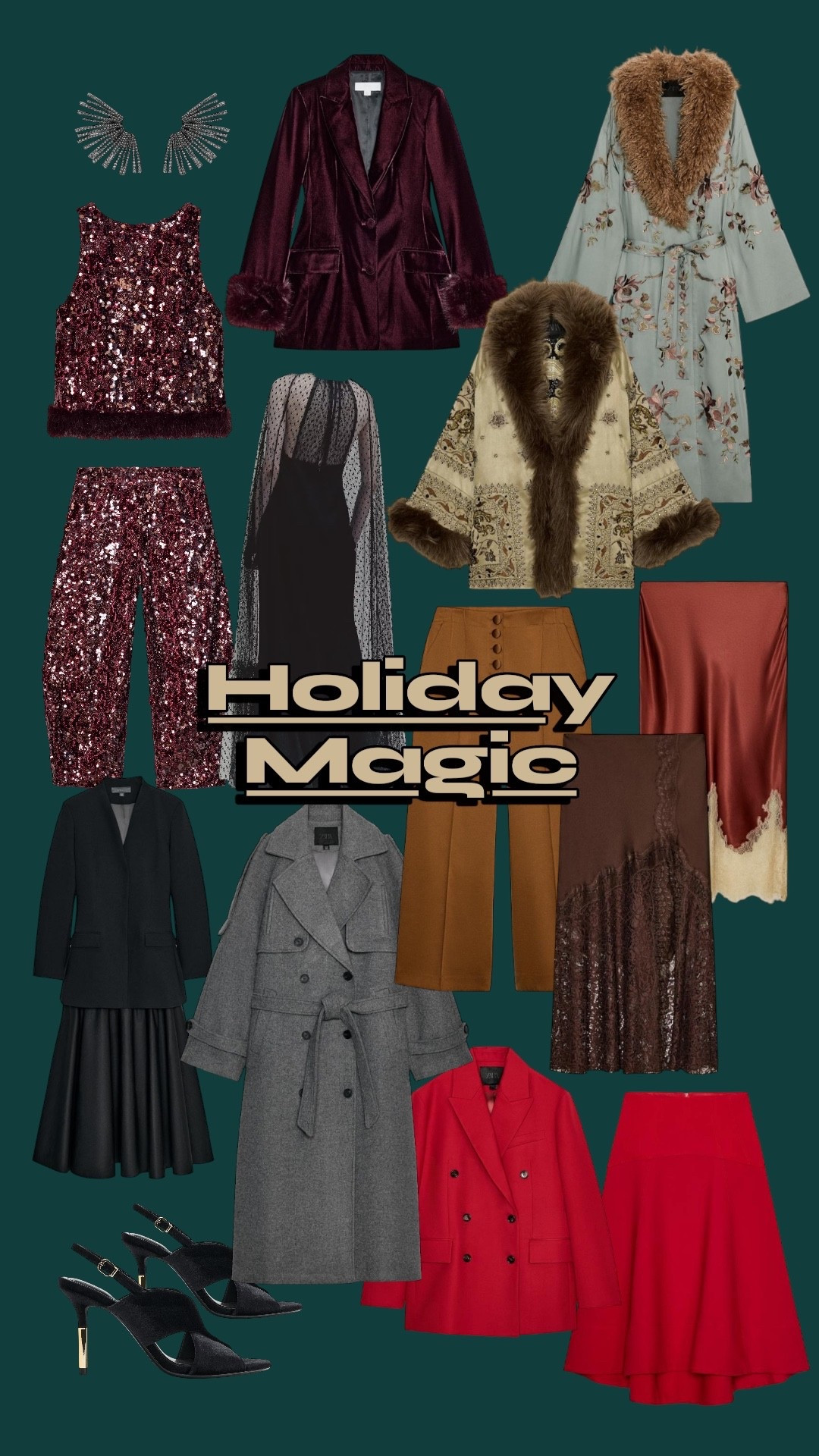 Holiday glamour season is here, and I’m so excited to dress up — and go a little beyond. #partywear

#LTKHoliday