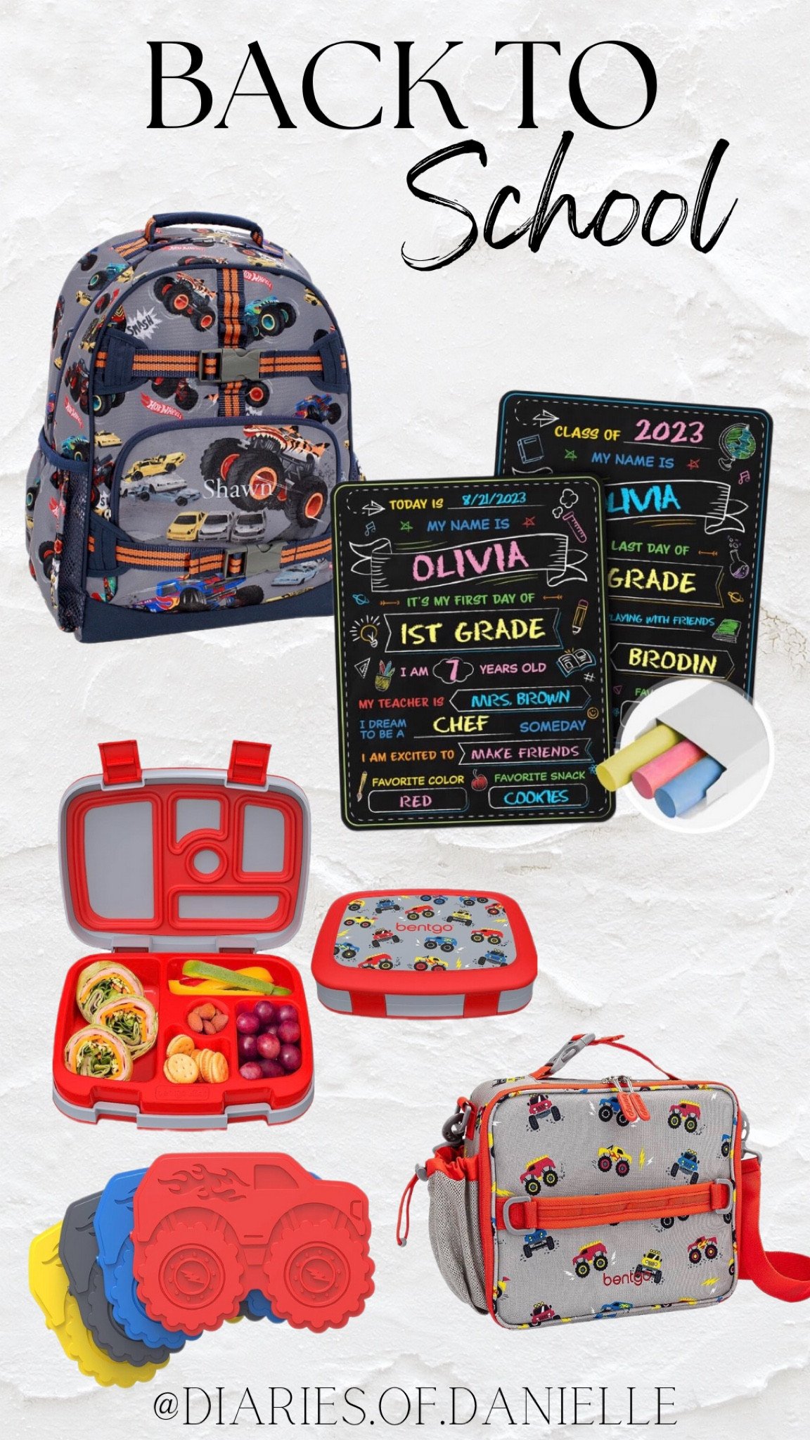 What we’ve ordered for pre school so far 📚✏️ 

Back to school, preschool, kindergarten, elementary school, personalized back pack, lunch box, first day of school sign, Pottery Barn Kids, Amazon, Bentgo 

#LTKfamily #LTKkids #LTKBacktoSchool