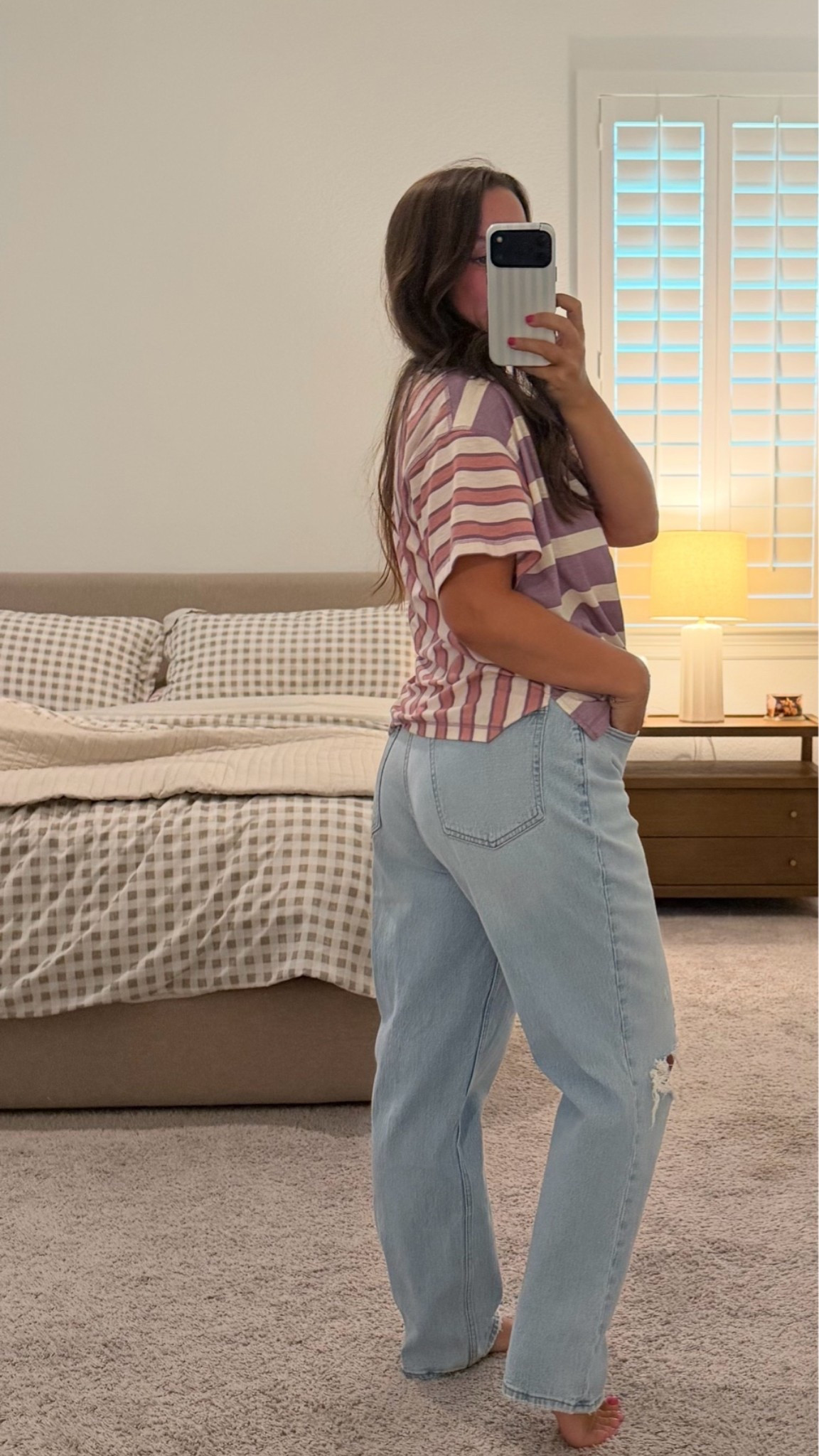 Abercrombie denim sale is here! Up to 50% off denim and you can use the stackable code: DENIMAF for another 15% off!! 

My favorite styles: 
90’s relaxed 
Barrel Jean 
High rise straight (to pair with oversized sweaters in the fall) 🍂🍁
And I’m ordering the low rise baggy to try!! They look so cute on everyone I’ve seen them on.

#LTKMidsize #LTKSaleAlert #LTKootd