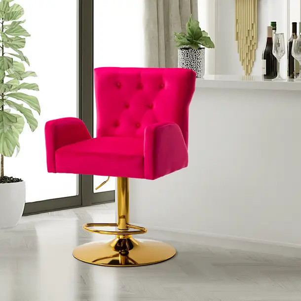 Rhett Swivel Adjustable Height Stool | Wayfair Professional