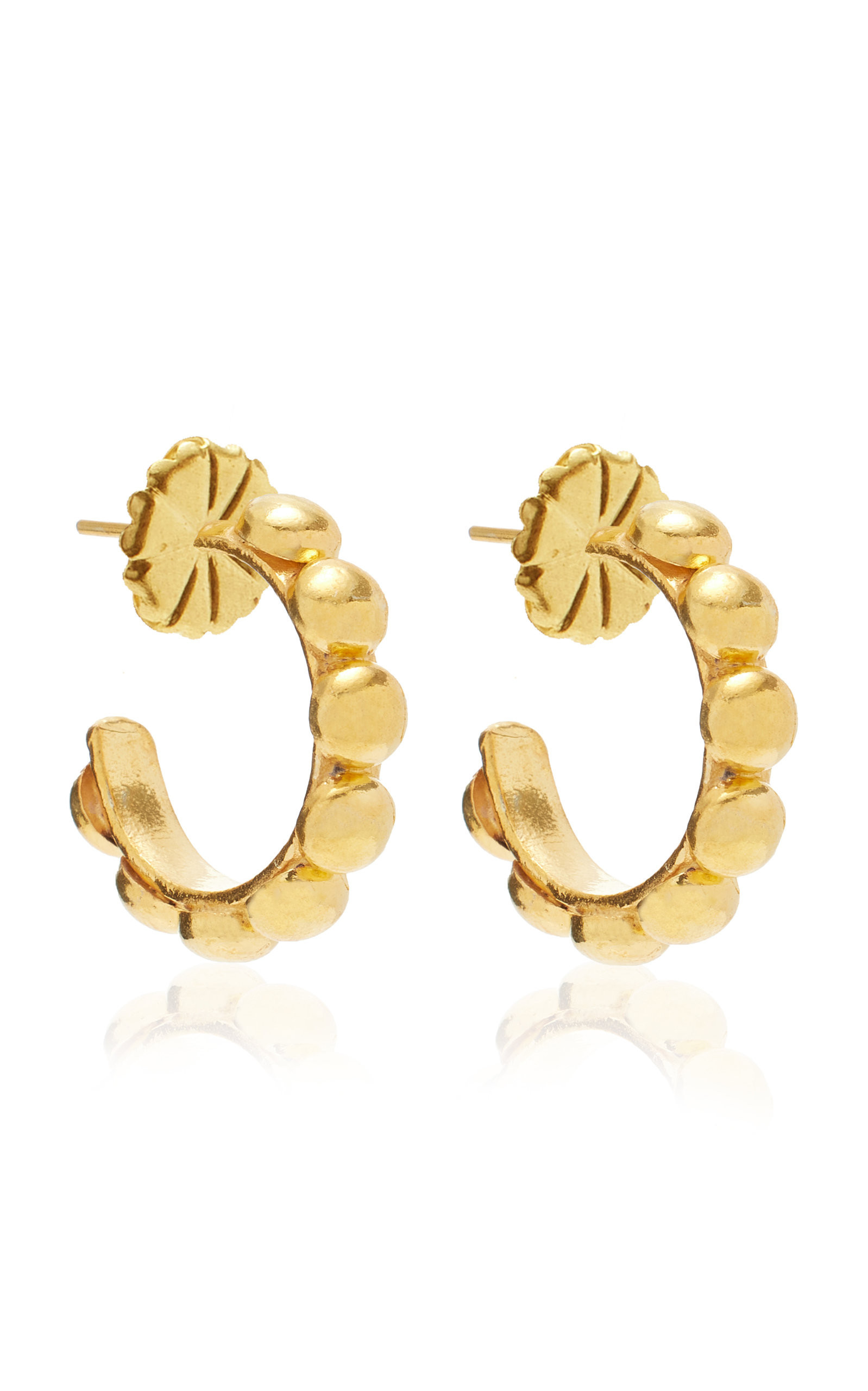 Sylvia Toledano - Mini Créole Gold-Plated Earrings - Gold - OS - Moda Operandi - Gifts For Her | Moda Operandi (Global)