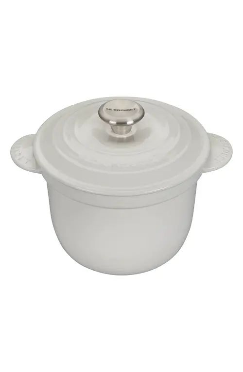 Le Creuset 2.25-Quart Cast Iron Rice Pot in White at Nordstrom | Nordstrom