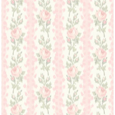 Blooming Heirloom Rose 33' L x 20.5'' W Wallpaper Roll | Wayfair North America