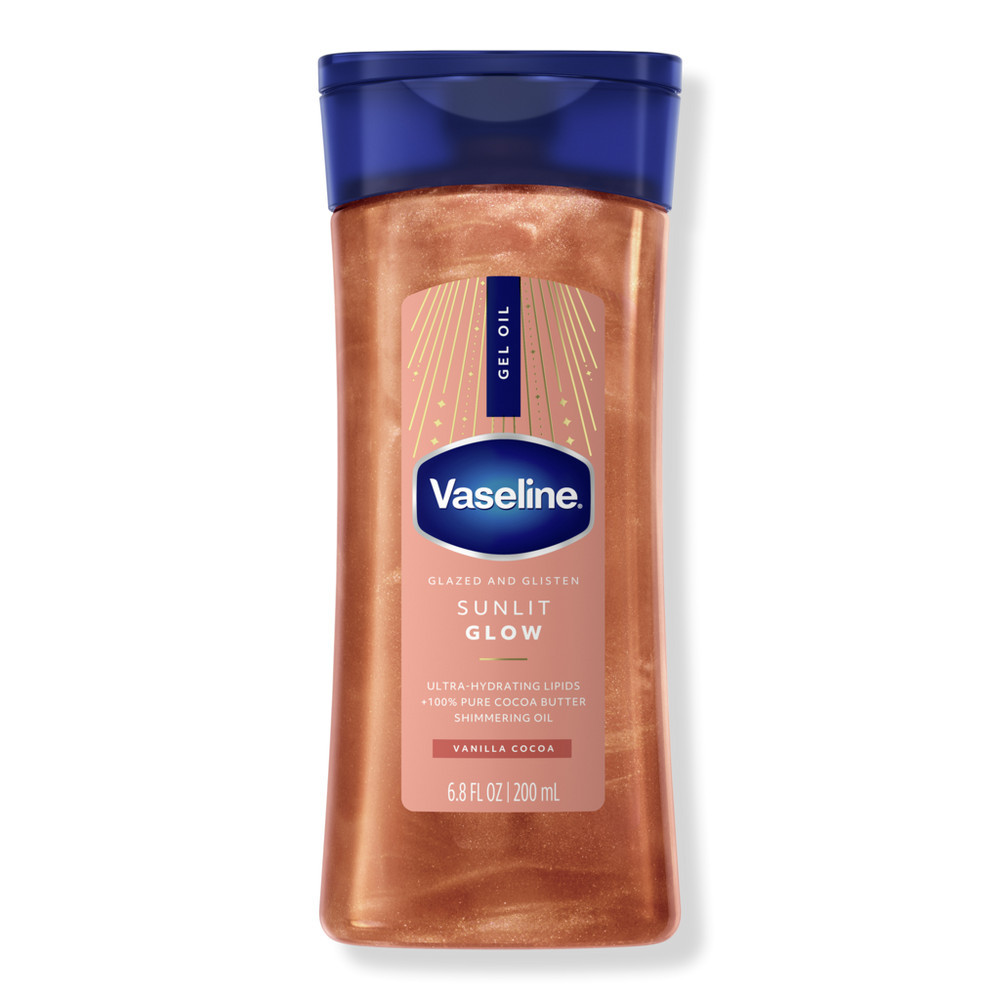 Vaseline Glazed and Glisten Body Gel Oil - Sunlit Glow | Ulta