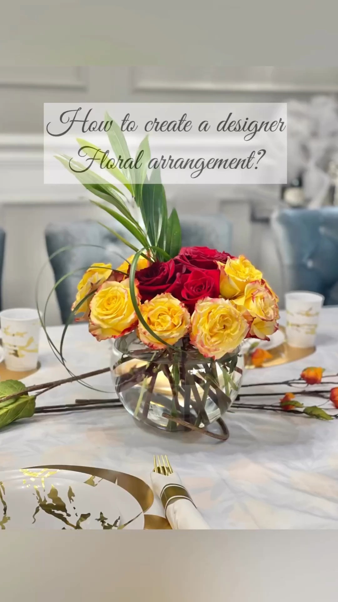 Another beautiful week awaits I want to express how thankful 🙏🏻 😊🤍 I am for all of you this beautiful community. Thank you for your unconditional support and I hope you all had a great family time on Thanksgiving. I got some fresh roses 🌹 and thought why not show you how to turn them into a designer 👩‍🎨 flower arrangement. What do you think of the final result? 

#LTKHoliday #LTKhome 

#LTKU