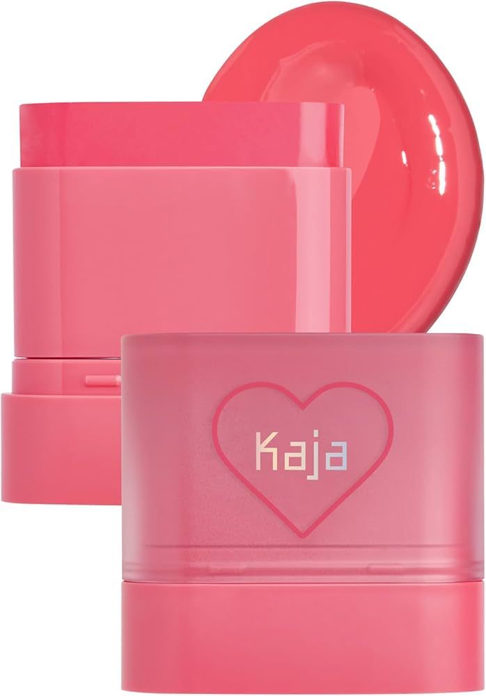 Kaja Dewy Bar - #Strawberry Sorbet | Creamy Multi-Stick Blusher & Lip Balm: Natural Glow with 45%... | Amazon (US)