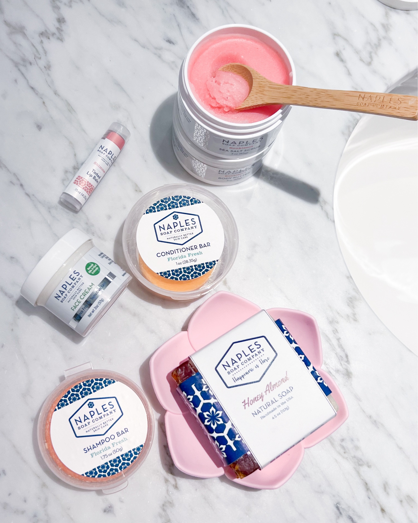 Naples soap bestsellers box 💕



This set retails for $89 and it’s packed with premium quality products that will spoil you from head to toe.
We have:
💗 eco-friendly vegan shampoo and conditioner bars
💗 lightweight non-clogging face cream
💗 shimmer tinted lip balm
💗 sea salt-enriched exfoliating body scrub
💗 cocoa and shea butter creamy body butter
💗 honey almond natural soap and a few accessories like the lotus soap dish and sea salt scrub spoon.

This box is great for birthdays, hostess gifts or just because and it’s all available at Naples Soap Company.

shop this set and more from the brand in my LTK @shop.ltk #liketkit #ad

#LTKBeauty #LTKHome #LTKFindsUnder100