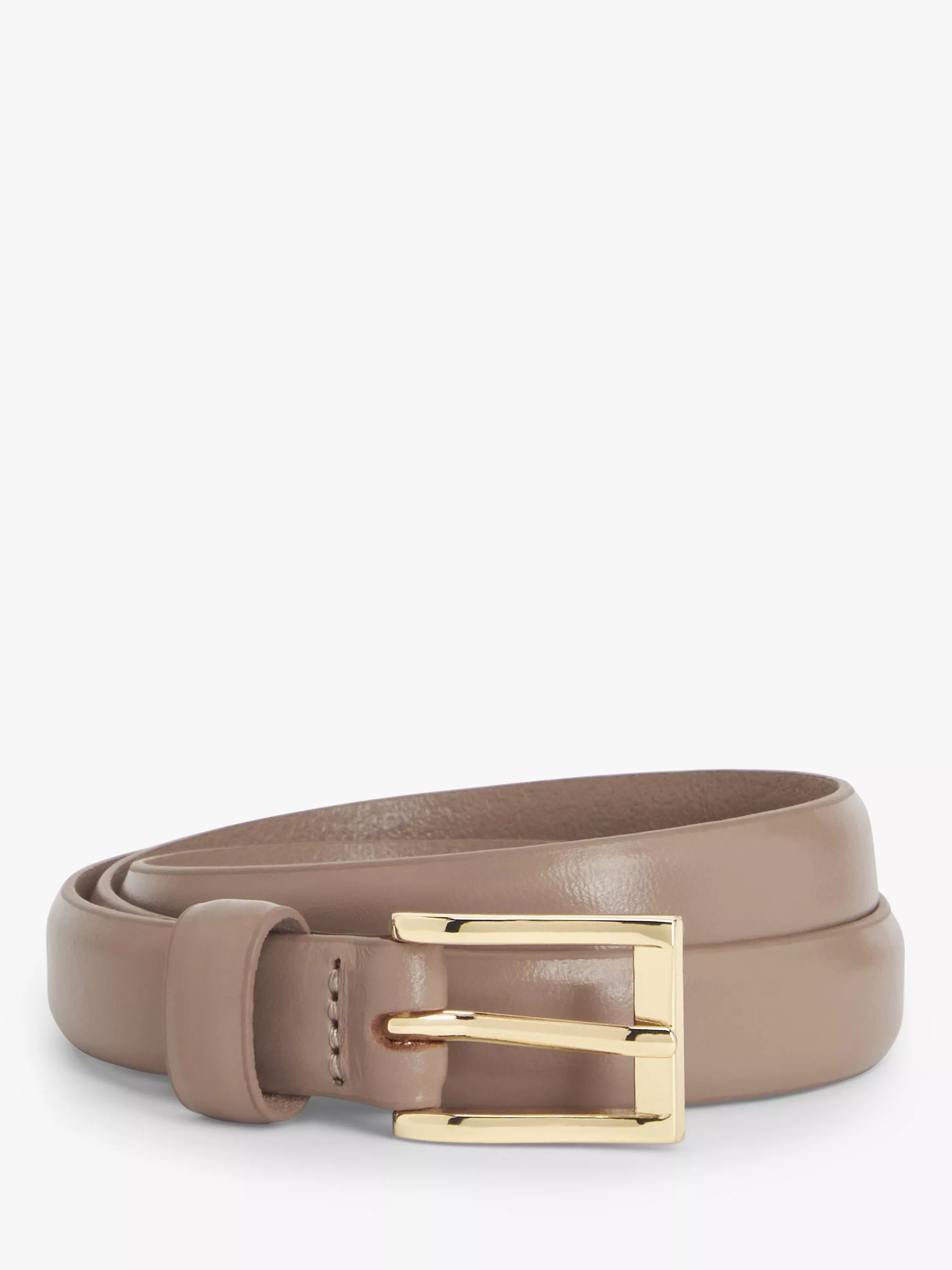John Lewis Narrow Buckle Leather Belt | John Lewis (UK)