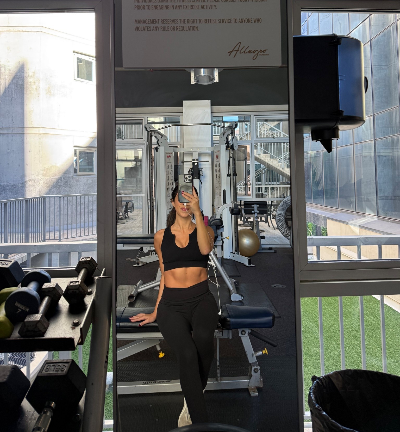 Morning movement 💪🏼 #blackworkoutset #amazon #workout #ribbed 

#LTKFindsUnder50 #LTKdayinmylife #LTKfitnessgoals