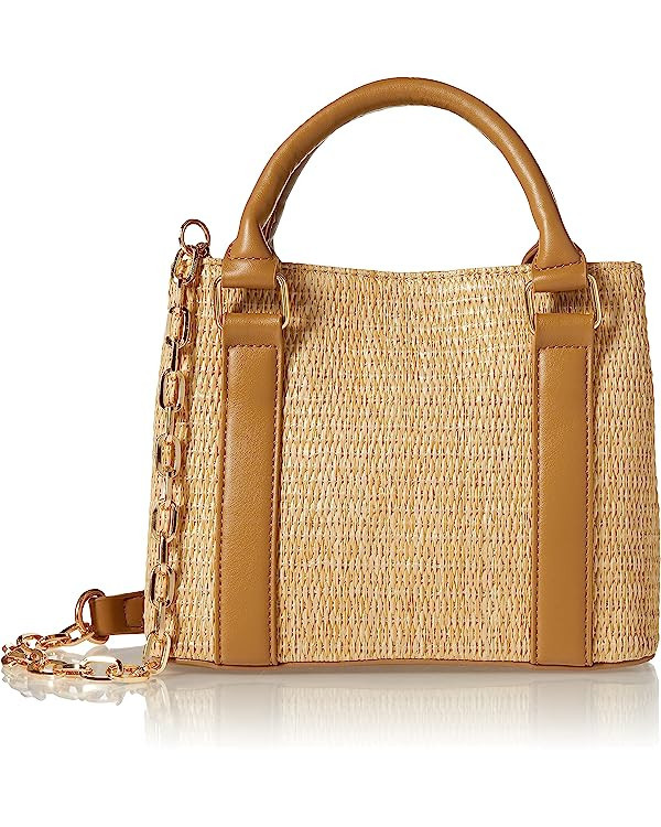 The Drop Women's Orla Boxy Straw Crossbody | Amazon (US)