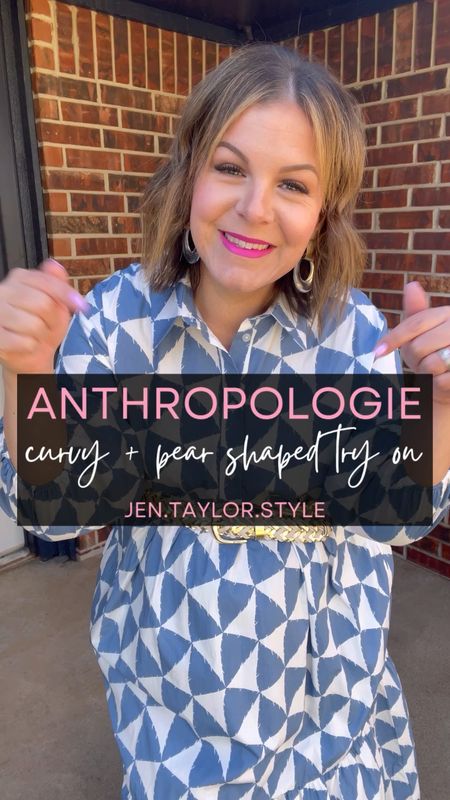 Size XL Anthropologie try on! Sharing some of my fave Anthro dresses and tops during the LTK Spring Sale! Wearing Target plus size pants and jeans in size 18. The brown pants are a look for less to the popular Anthro Colette pants. 

#LTKplussize #LTKover40 #LTKSpringSale