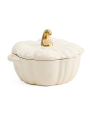 4qt Cast Iron Pumpkin Dutch Oven | Marshalls