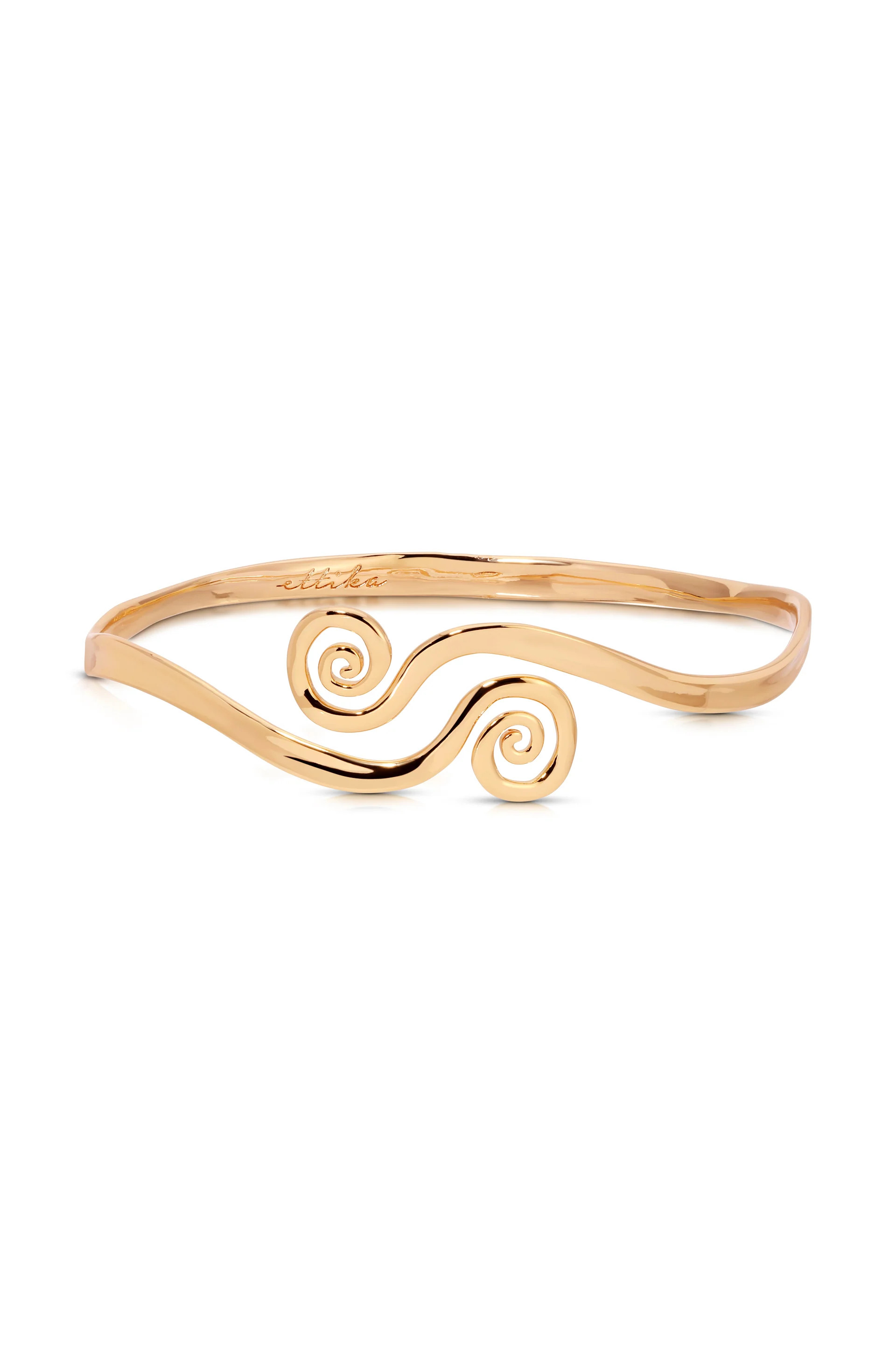 Intertwined Aura Arm Cuff | Ettika