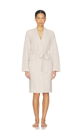 Barefoot Dreams CozyChic Solid Robe in Beige. - size L/XL | Revolve Clothing (Global)
