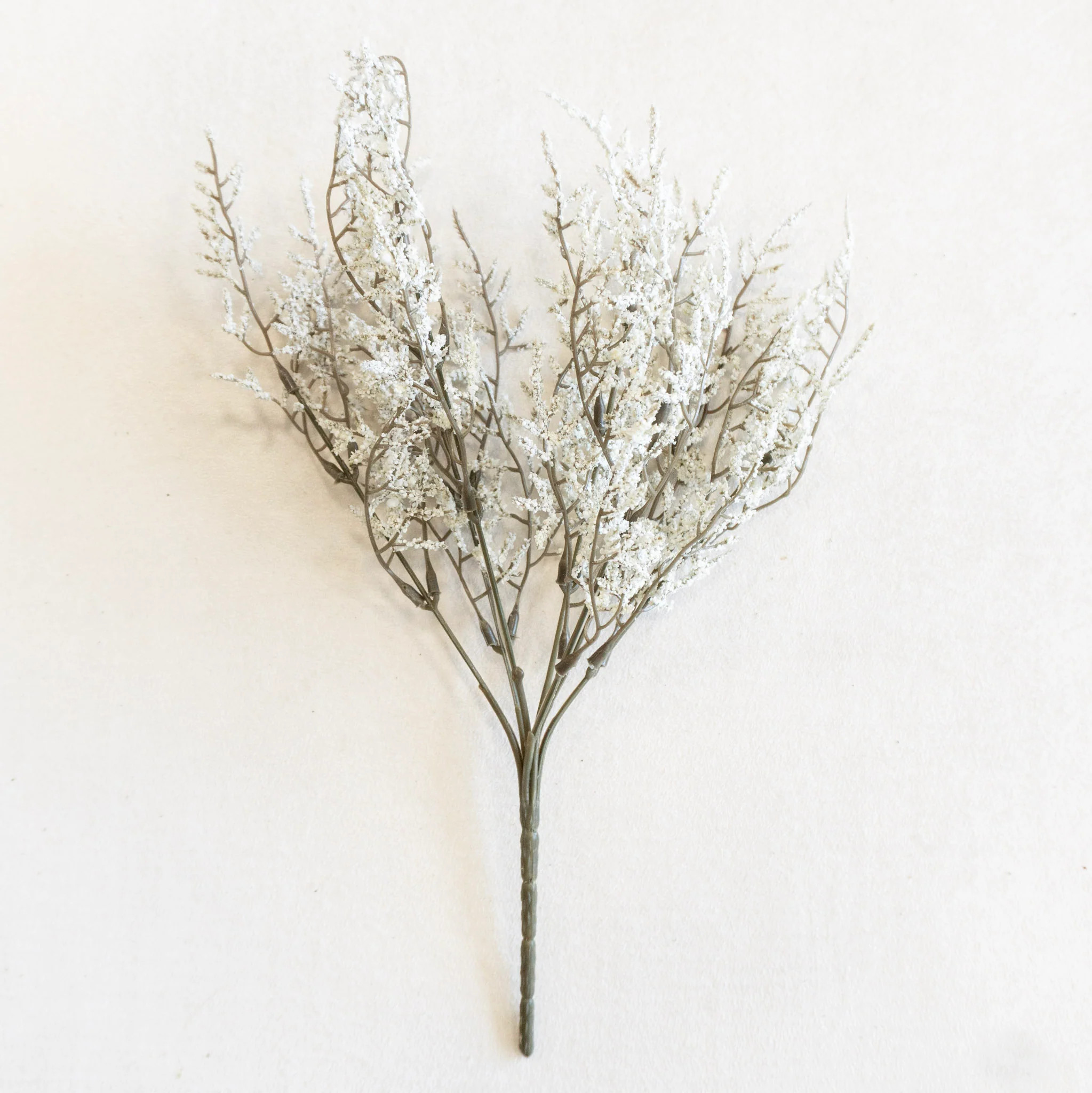 14.5" White Dance Plant Bush | Eco Chic Home