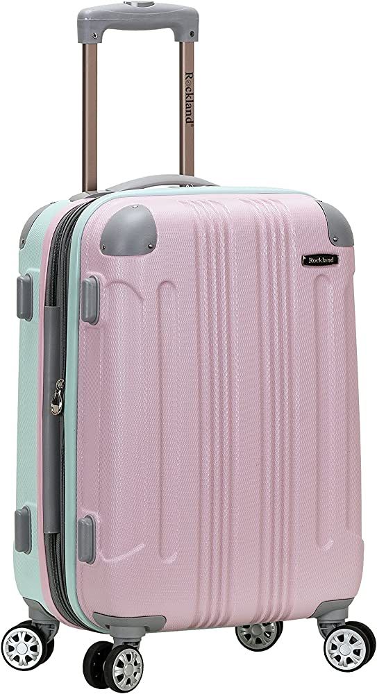 Rockland London Hardside Spinner Wheel Luggage, Mint, Carry-On 20-Inch | Amazon (US)