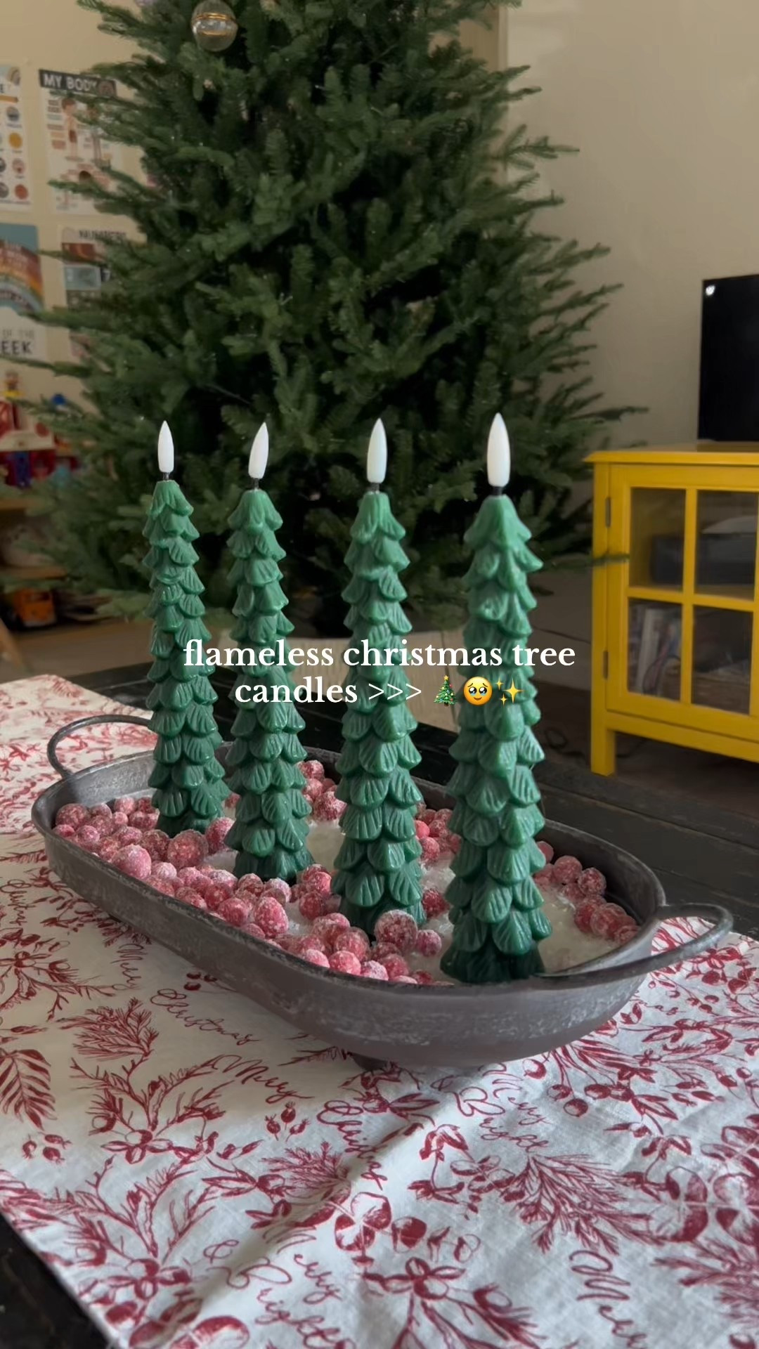 I’d been eyeing these for awhile now but always hated the idea of actually burning them because they’d melt…but these are amazing! You get the look you want without the real flame or any wax mess! 😍

#christmasdecor #christmascandles #candlestick #christmastreecandle #flamelesscandle #anthrodupe

#LTKSeasonal #LTKHoliday #LTKHome