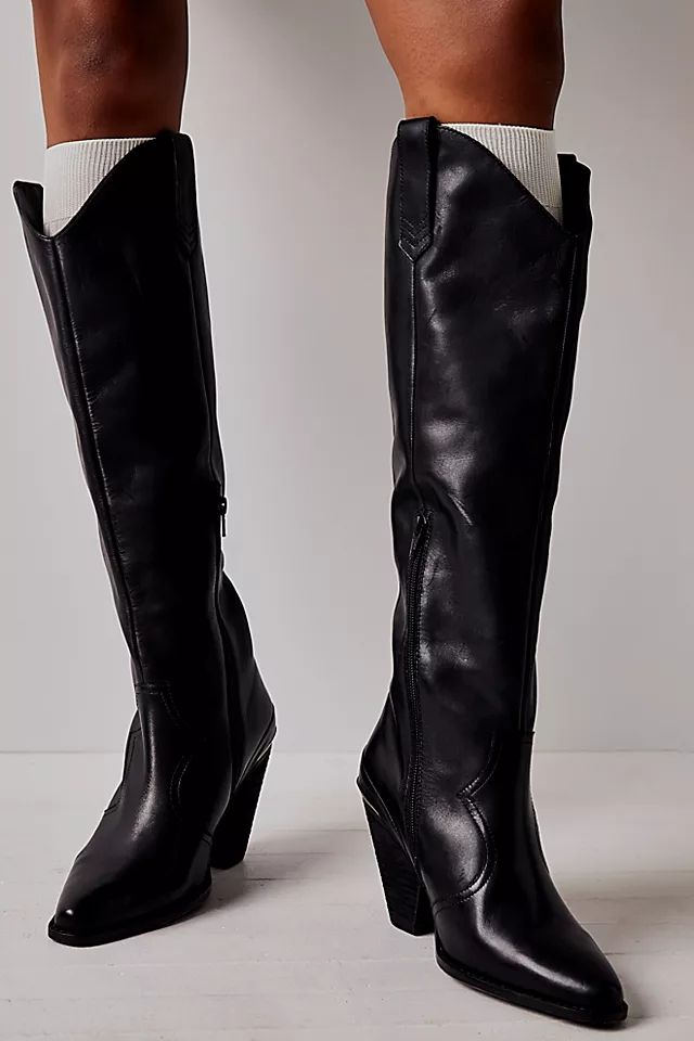 Leni Tall Western Boots | Free People (Global - UK&FR Excluded)