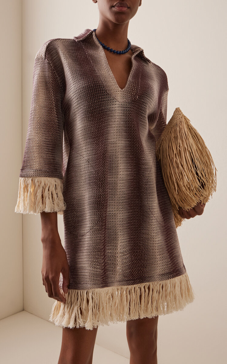 Exclusive Merlot Echo Aya Cotton Dress | Moda Operandi (Global)