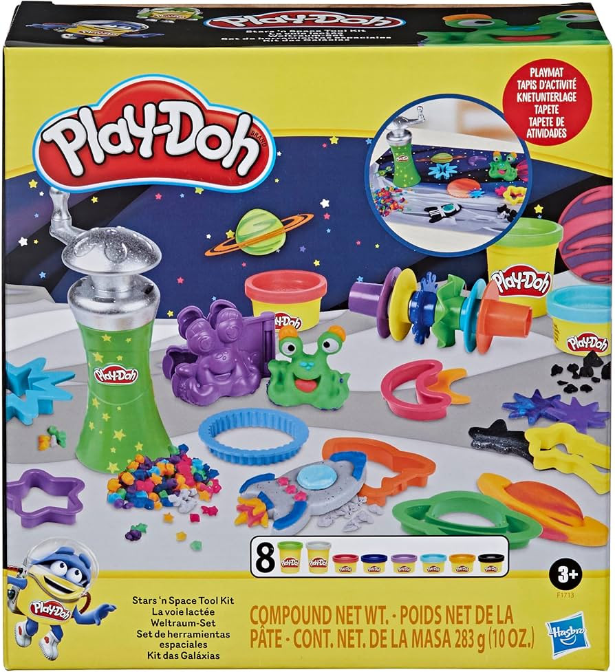Play-Doh Stars 'n Space Tool Kit Outer Space Toy for Kids 3 Years and Up with Playmat and 8 Non-T... | Amazon (US)