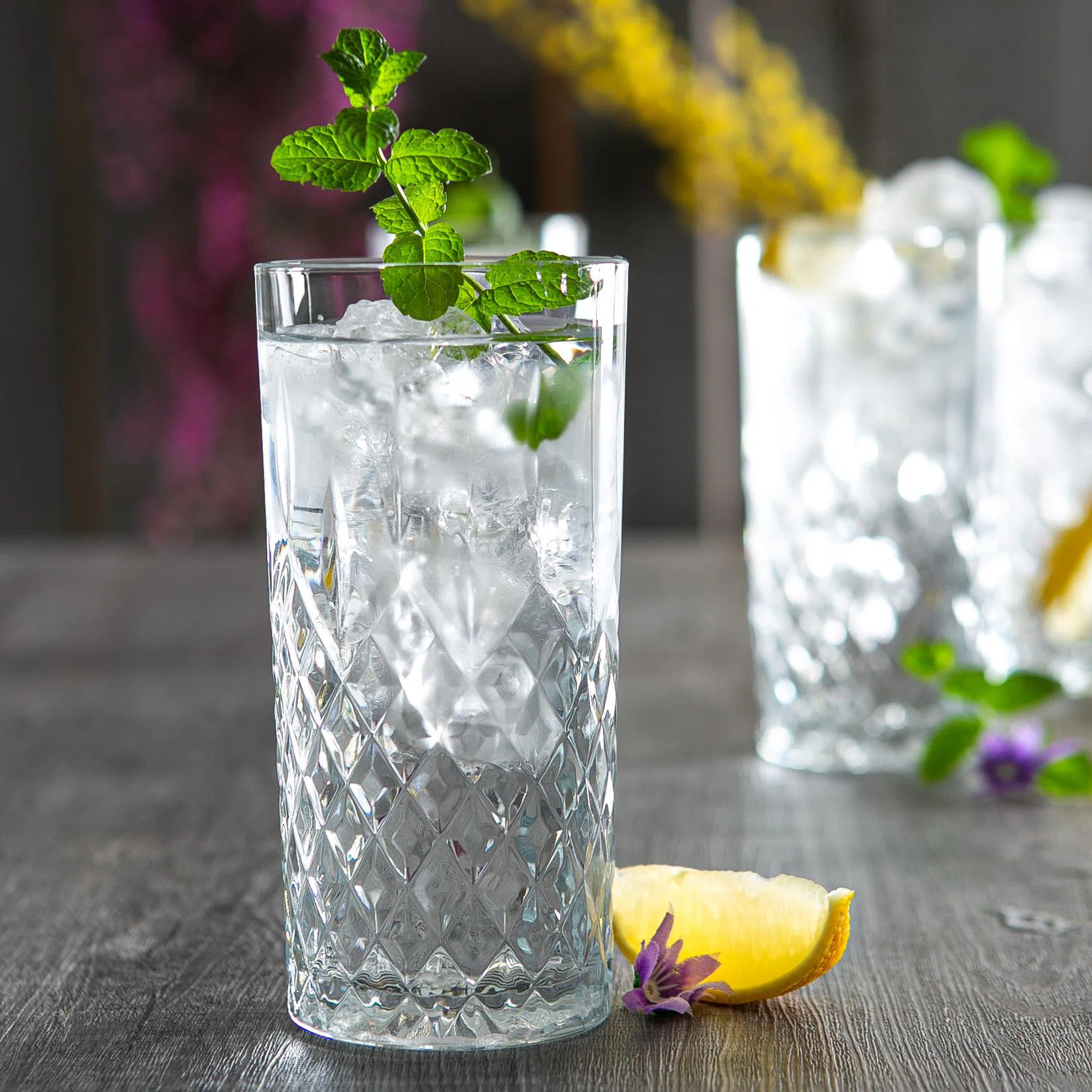 355ml Highball Glass Set (Set of 6) | Wayfair UK