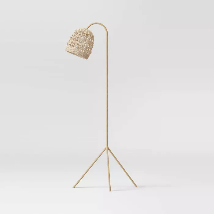 Seagrass Karina Tripod Floor Lamp Natural (Includes Energy Efficient Light Bulb) - Opalhouse™ | Target