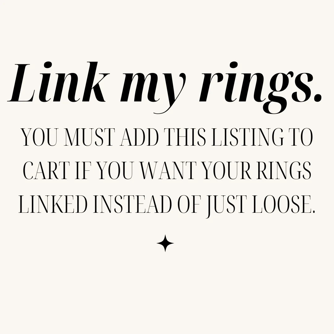 ADD THIS TO CART FOR RING LINKING | Cuffed by Nano