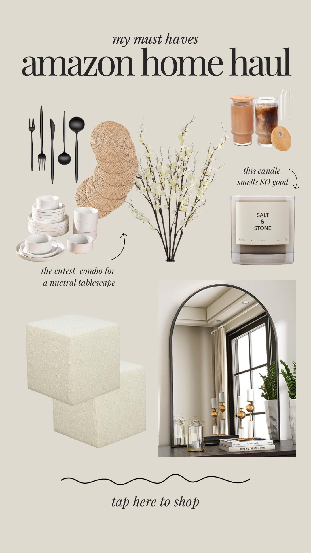 Part 2 of my Amazon Home Haul Finds just dropped 📦✨
If you love neutral decor, functional pieces, and affordable finds that look luxe — this round is for you.

From velvet benches to renter-friendly lighting, these pieces elevate any space without breaking the bank.

💬 Want the links? Comment “2” and I’ll DM them to you!
Which one would you add to your cart?👇



#LTKHome #LTKFindsUnder50