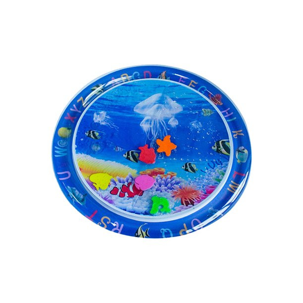 FTjfrsbc Animal Water Mat PVC Baby Water Play Mat Double Edge (Round Jellyfish) | Walmart (US)