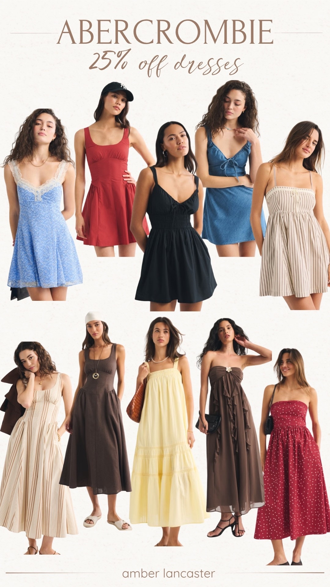 Abercrombie Sale! 25% off dresses + an additional 20% off almost everything with code: AFLTK | 
abercrombie, abercrombie sale, abercrombie code, abercrombie dress sale, abercrombie dresses, abercrombie x ltk, summer dresses, womens dresses, long dresses, midi dresses, short dresses.

#LTKxAbercrombie #LTKSaleAlert #LTKSeasonal