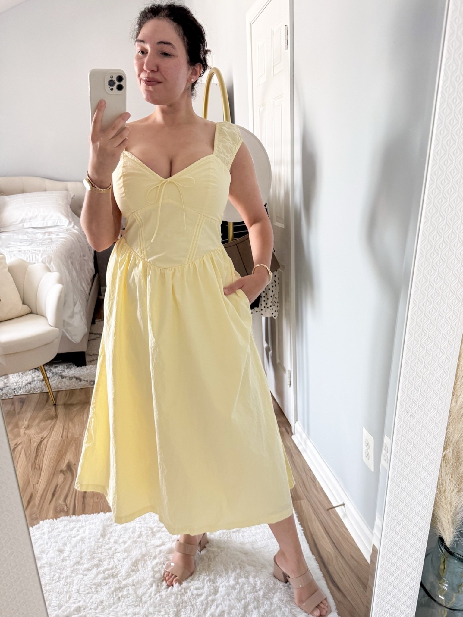 Butter yellow dress, summer dress

#LTKootd #LTKOver40